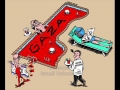 Holocaust of Gaza - Cartoons by a Brazilian Artist - Arabic 
