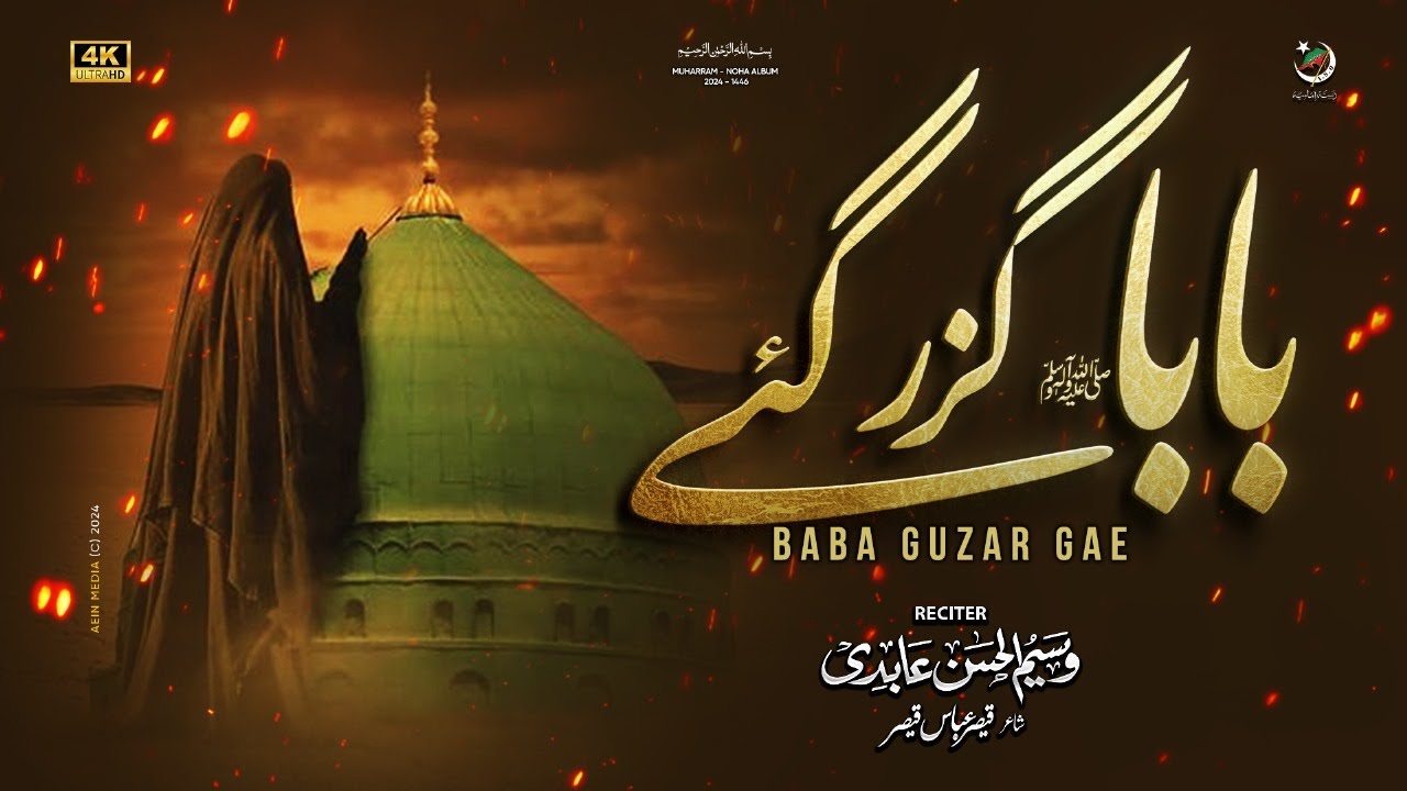 BABA GUZAR GAE | Dasta e Imamia | Waseem ul Hasan Abidi | Wafat e RasoolAlllah saww | Muharram 1446