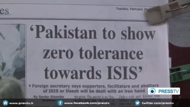 [24 Feb 2015] Pakistan says ISIL posing serious threat - English