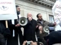 George Galloway addressing the protest in London for Gaza - English