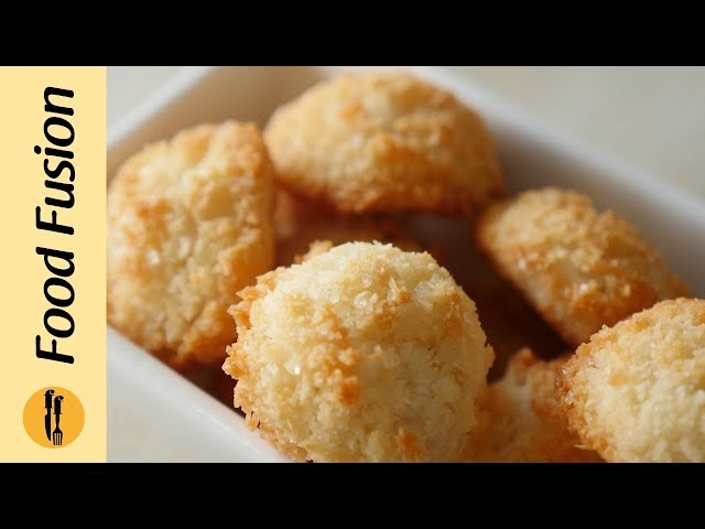 [Quick Recipes] Coconut Macaroons - English Urdu