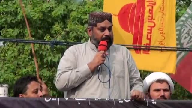 [مرکزی القدس ریلی] Speech : Janab Hamid Raza - 26 Ramzan 2014 - Islamabad - Urdu