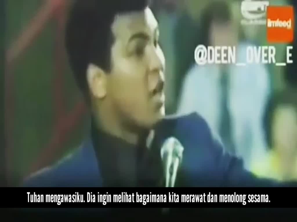 Muhammad Ali: Jadilah Manusia Berguna untuk Orang Lain | Bahasa Inggris sub Bahasa Indonesia 