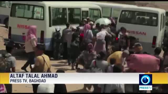 [20th July 2016] 1000s of Iraqis flee from Mosul | Press TV English