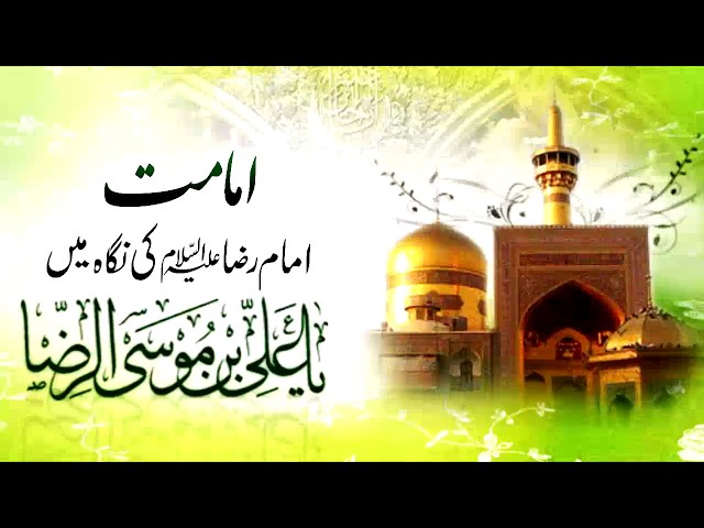 [Clip] Imamat, Imam Reza (as) Ke Nigah May | Moulana Mubashir Haider Zaidi - Urdu