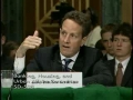 Geithner to DeMint- Bailouts may never end- no exit plans-English
