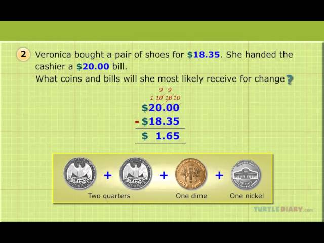 Making Change With Money | Math for Kids | English