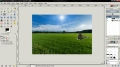 GIMP - Adding A Lion In A Green Grass Field - English 