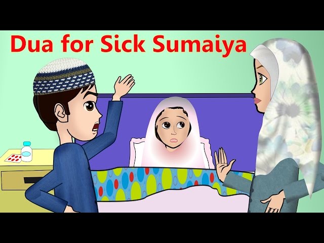 Abdul Bari Muslims Islamic Cartoon for children - Abdul Bari & sick Sumaiya - Urdu