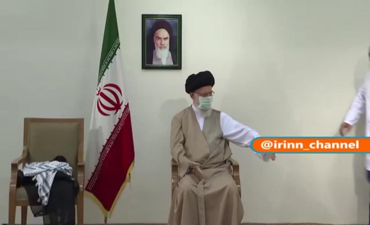 Ayatollah Khamenei Receives Iranian-Made COVID Vaccine - Farsi sub English