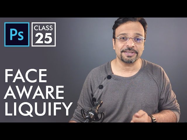 Face Aware Liquify - Adobe Photoshop for Beginners - Class 25 - Urdu / Hindi