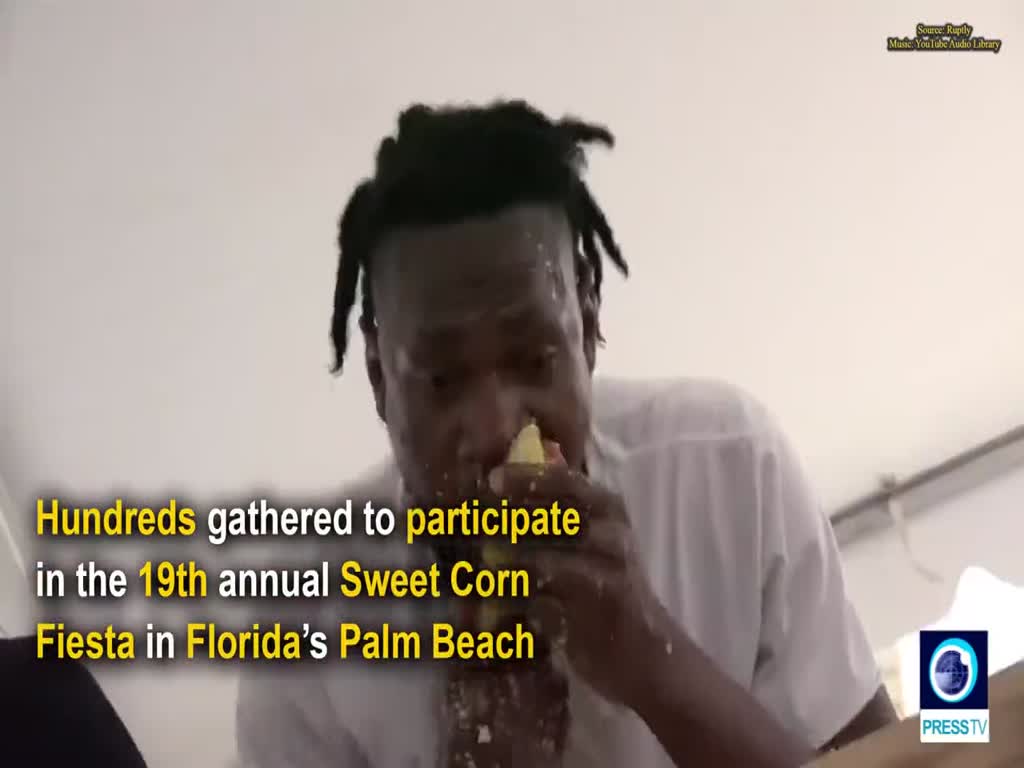 [30 April 2019] CORNpetitors chow down at Palm Beach\'s maize eating championship- English