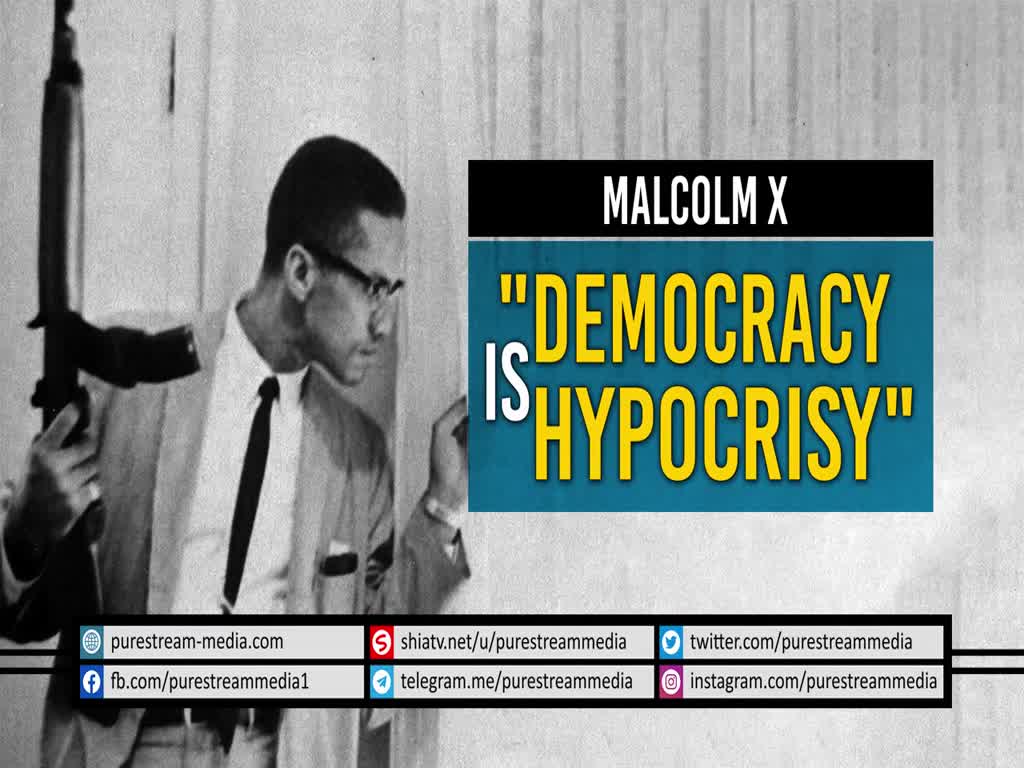Malcolm X: Democracy is Hypocrisy | English