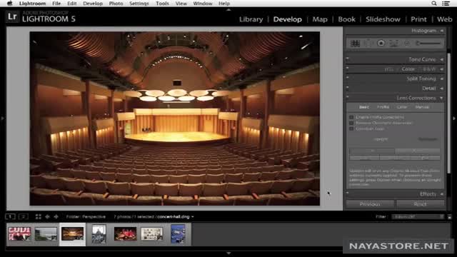 Photoshop Lightroom 5 Beta Preview - Fixing perspective with upright - English