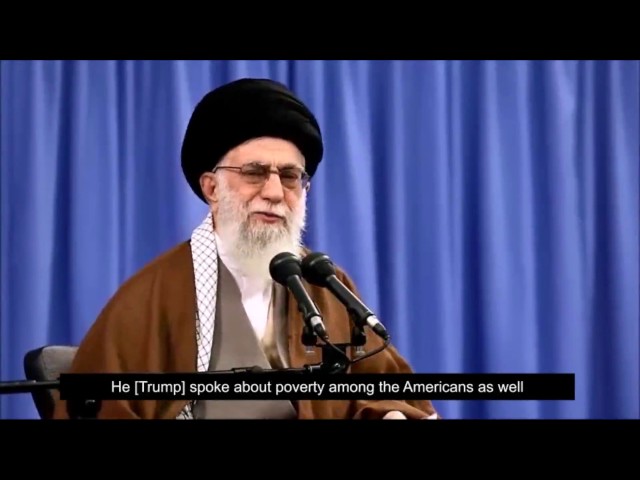 Ayatollah Khamenei On the American People\\\'s leaning toward Trump - Farsi sub English