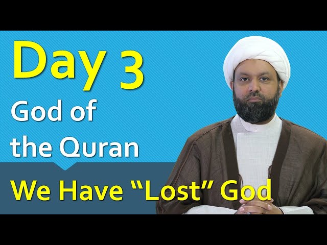 We Have \"Lost\" God - Ramadan Reflections 03 - 2021 | English