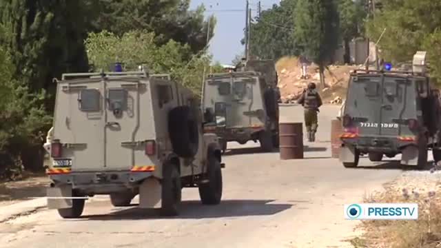 [23 Apr 2014] Israeli troops shower Bethlehem village with tear gas - English