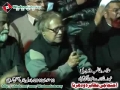 [13 Jan 2013] Karachi Dharna - Bilawal House Clifton - Speech Janab Talib Johari - Urdu