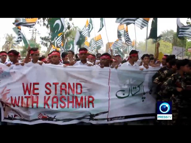 [28 August 2019] Pakistan: School pupils rally in Karachi over situation in Kashmir - English