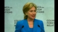 Hillary Clinton admits that the CFR runs the Government-English