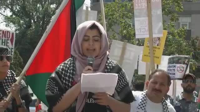 [Al-Quds 2015] Poem by Sister Romesa Khan at Toronto Al-Quds Day Rally - 2015 - English