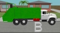 Alphabet Garbage Truck - Learning for Kids - English