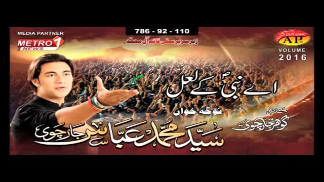 Ay Nabi ke Laal Matam Daar Hoon mai Aap ka by Muhammad Abbas Jarchvi Nohay 2016-17 - Urdu