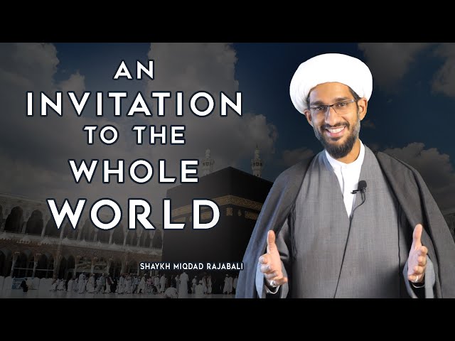 An Invitation To The Whole World | English