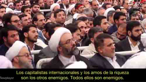 Jamenei. Los enemigos externos e internos. - Farsi sub Spanish