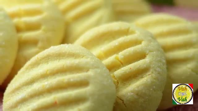 Custard Cookies  - By Vahchef - English