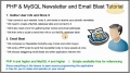 1 Mass Email Website Newsletter Bulk Batch Send Tutorial PHP MySQL - English