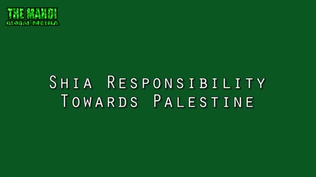 *MUST WATCH* Responsibility Towards Palestine | Sh. Hamza Sodagar | #FreeGaza | English