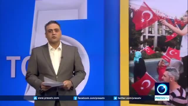 [18th July 2016] Erdogan supporters rally in major cities | Press TV English