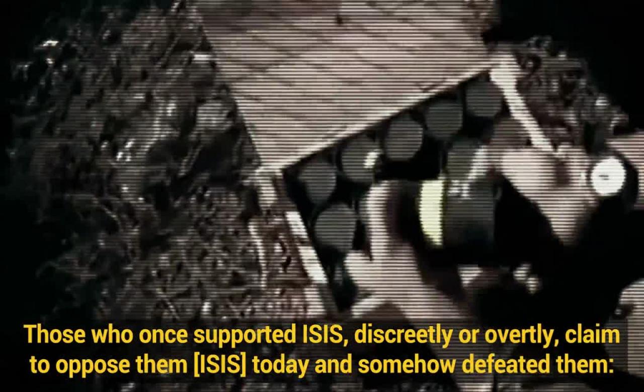 [Clip] USA: Supporters of Saddam then, backers of ISIS now - Farsi sub English
