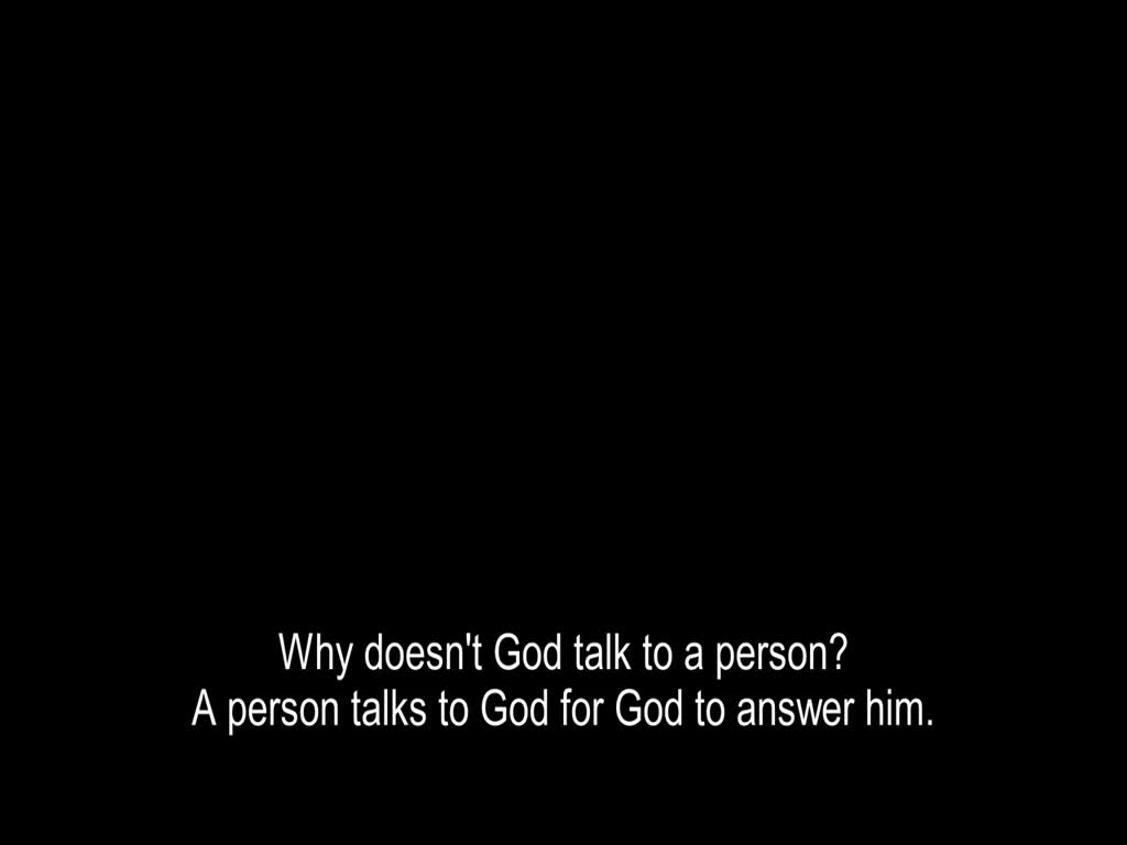Why doesn\'t God talk to us? | Alireza Panahian - Farsi Sub English