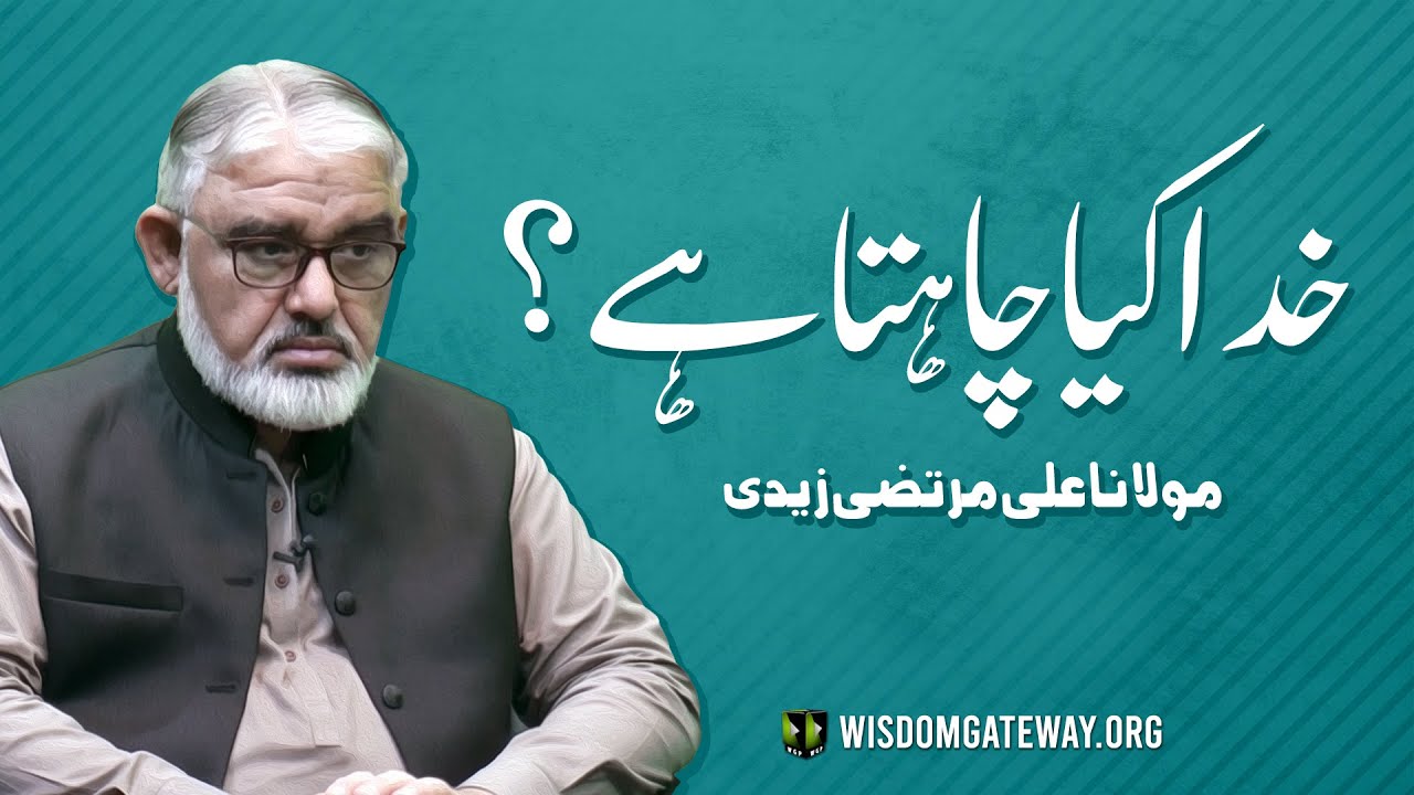 [Short Clip] خدا کیا چاہتا ہے؟ | H.I Molana Syed Ali Murtaza Zaidi | Urdu