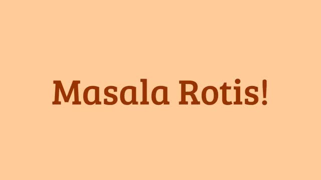 Easy Delicious Homemade Masala Rotis or Chapatis - English