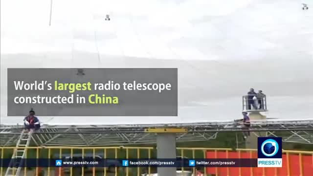 [3rd July 2016] China builds the world\\\\\\\'s largest radio telescope in search for aliens | Press TV English