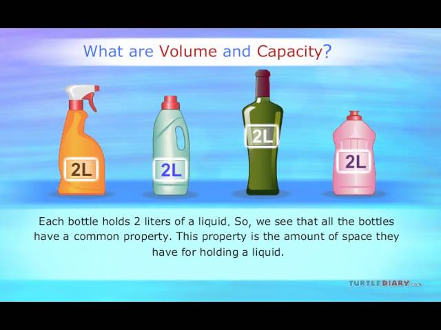 Volume and Capacity *EXPLAINED* Science for Kids | English