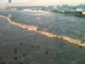 Surf On Pensacola Beach Boiling Like Acid -English