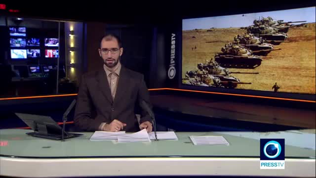 [27 August 2016]  Turkey sends 6 more tanks into Northern Syria | Press TV English