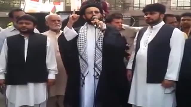 [MWM Pak Protest Against pro-government] Speech : H.I Sadiq Taqvi - 11 May 2014 - Urdu
