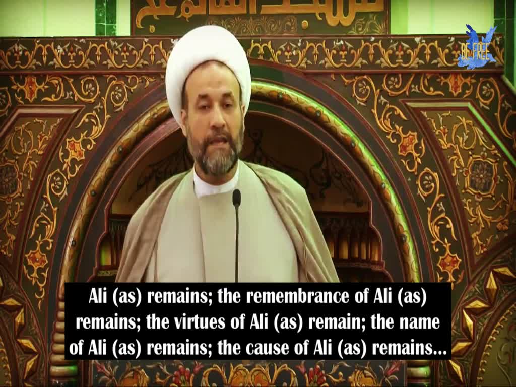 Sheikh Akram Barakat - Imam Ali (as) Lives On - Arabic sub English