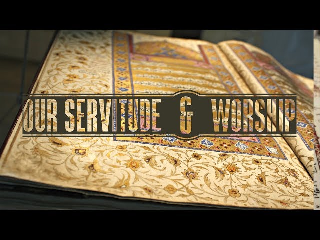 Worship and servitude belongs to God alone! - English