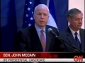 John McCain Tours occupied Palestine - Meets Zionist Leaders - English