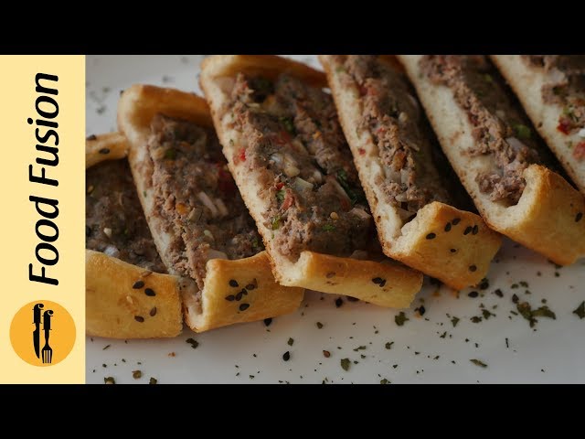 [Quick Recipes] Turkish Pide 2 ways (Meat/cheese Pizza Like Bread) - English Urdu
