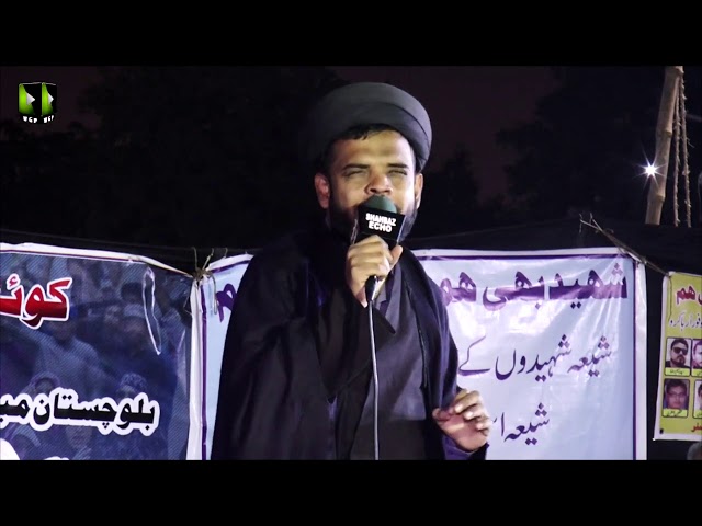 [Speech] Ahtejaji Dharna Karachi | Day 2 | Moulana Ali Anwar | 06 January 2021 | Urdu