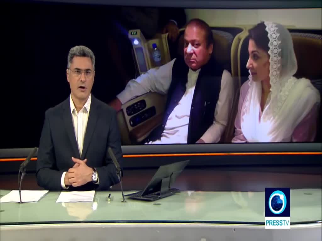 [14 July 2018] Pakistan’s ex-PM Nawaz Sharif, daughter arrested on return to Pakistan - English