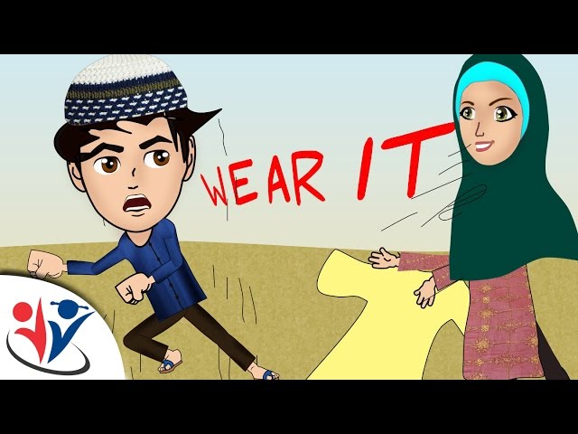 Abdul Bari Muslims Islamic Cartoon for children - wear your clothes | dua when clothing- English