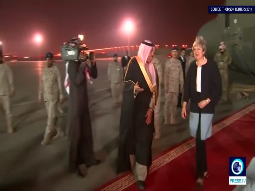 [01 December 2017] Theresa May arrives in Saudi Arabia, meets Saudi King Salman - English